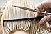 Professional Hairdressing Barber Salon Scissors Hair Thinning Scissors Set 6 Inch, Women Men Hair Cutting Equipment Tool in Pouch