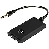 Bluetooth 5.0 Trasmettitore Ricevitore, 2-in-1 Wireless 3.5mm Jack Audio Adattatore Bluetooth, Bassa latenza Adattatore Wirel