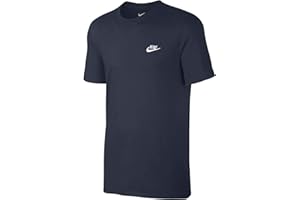 NIKE Men's M NSW Club Embrd Ftra T-Shirt
