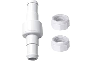 biteatey Pool Cleaner Hose Rotating Three-Piece Replacement Part Pool Cleaner Hose Swivel D20 for Polaris Pool Cleaner