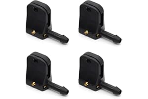 BAMYLI 4 Stück Scheibenwaschdüse für Espace 3 Sprinter I Sprinter 2 Vito W638 V-Klasse W638 Smart Fortwo Crafter Frontscheibenwischer Waschdüsen Scheibenwaschdüsen Wischerdüse