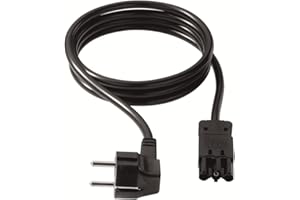 ‎BACHMANN BACHMANN Gerätezuleitung Wieland GST18 2m Schwarz 375.075