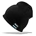 Produktbild Bluetooth-Mütze Stereo-Kopfhörer 4,2 Wireless Knit Beanie geeignet für Outdoor-Sport Weihnachtsgeschenke schwarz und grau (schwarz)