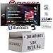 Produktbild Seat Ibiza 6J 2DIN Schwarz - Pioneer MVH-AV290BT - 2DIN USB Bluetooth Touch iPhone Android Autoradio - Einbauset