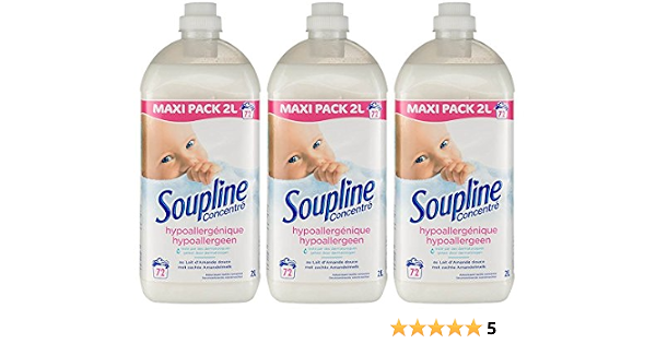 Soupline Adoucissant Concentre Hypoallergenique 2 L Lot De 3 Amazon Fr Epicerie