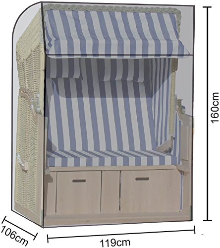 Preisvergleich Produktbild Grasekamp Schutzhülle Strandkorb L Strandkorbhülle Abdeckung