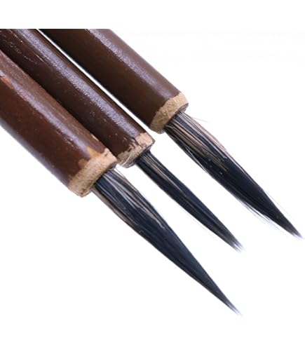 3pcs chinese kalligrafie schildersborstels set pen woolen weasel hair