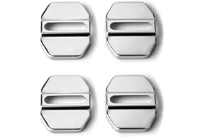 JIELE Autotürabdeckung für innen, Edelstahl, Zubehör für Mercedes Benz, 4 Stück