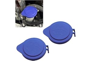 Adunsiaoto 2 Pezzi Tappo Universale Tergicristallo, Auto Coperchio Del Tappo Bottiglia Della Rondella De, Accessori Del Tappi Bottiglia Dei Tergicristalli Dell'automobile Varie Automobili(Morbido)