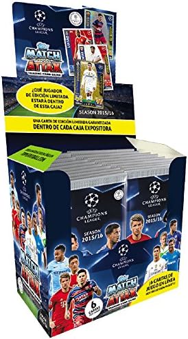 Match Attack UEFA Champions League 2015/2016 Booster Display