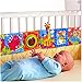 Vicky Store Infant Kid Baby Crib Gallery High-Contrast Development Puzzle Zoo Cloth Book Toy