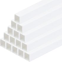 Tubi In ABS Per Modelli 2x2x250mm - 30 Pezzi, Bianchi, Per Modellismo Architettonico E Fai Da Te - Foto 10