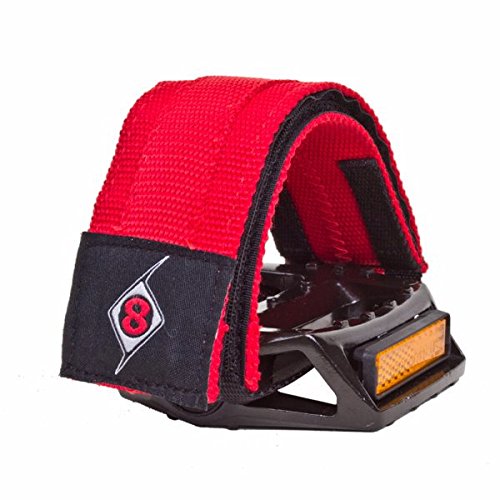 straps para bicicleta piñón fijo origin8 pro grip II rojo