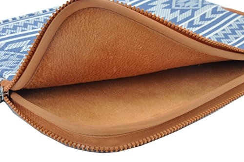 Tasche für Microsoft Surface 2 Tablet-PC aus Canvas-Gewebe mit Reißverschluss. Motiv : Azteken - 3