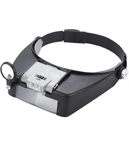 DA5 2.5x Mag Donegan Optivisor Ottico Binocolo Fascia Ingrandimento