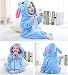 Baby Romper Suit Flannel Animal Onesie Unisex girl boy Jumpsuit Nightwear Outfits Cosplay Costume for Kids (80, Blue stitch)