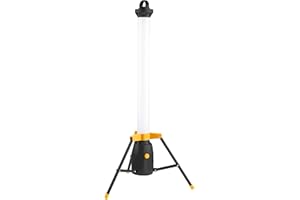 ‎NORTHPOINT Northpoint LED Turm Baustrahler Arbeitsstrahler 360° 50W 110cm hoch 5000K Lichtfarbe Tageslichtweiß Farbwiedergabewert Ra>90 dimmbar