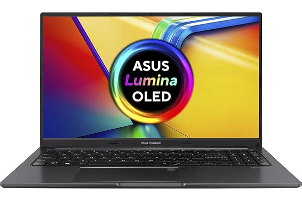 ASUS Vivobook 15 OLED X1505ZA 15.6" Full HD OLED Laptop (Intel i5-12500H, 16GB RAM, 1TB PCIe SSD, 400nits OLED Screen with 60