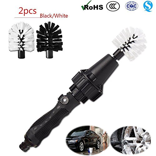 Preisvergleich Produktbild merchenli Hochwertige Felgenbürste für effiziente und schonende Reinigung - Hochwertige Waschbürsten, Zufriedenheitsgarantie - Felgenreinigung für Autos, Motorräder oder Fahrräder