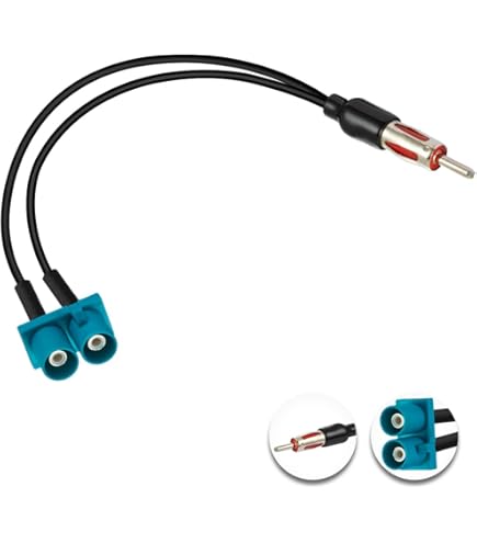 Adattatore Splitter Antenna DAB/FM Per Auto - Cavo SMB-DIN 40 Cm, Compatibile Con Marche Principali - Foto 5
