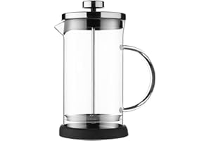 feyiubmen Caffè – Una tazza da caffè per il piacere a casa – tradizionale pressa francese – 600 ml fino a 1000 ml di capacità – Robusto ed elegante