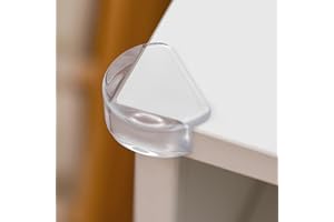 ERTZINLA 12 Pack Clear Corner Protectors for Kids, Baby Proofing Corners Child Safety Corner Guards for Furniture Against Sharp Corners