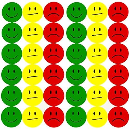 Amazon.co.uk smiley face stickers