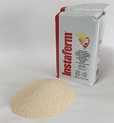 Lallemand levure sèche – levure instantanée, 500 g – levure sèche de qualité professionnelle – levure de boulanger