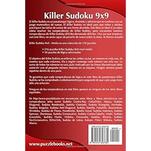 Killer Sudoku 9x9 - Medio - Volumen 3 - 270 Puzzles: Volume 3
