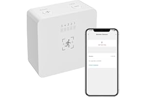 THIRDREALITY Czujnik Ruchu Zigbee R1, Regulowana Czułość, Alerty w Czasie Rzeczywistym, Wymagany Hub Zigbee, Obsługa Home Assistant, SmartThings, Homey, Hubitat lub Urządzeń Echo z Wbudowanym Hubem Zi