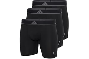 Adidas Microfiber Brief, Performance Boxer Briefs Underwear Pack For Men Ropa Interior de Hombres 3