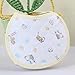 5pc Baby Boy Girl Unisex String Drooler Terry Bib Napkin