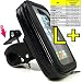 Produktbild LKB29L PLUS Universal bis ca 6"/15,24cm Wetterfeste Tasche Schnellspanner Halterung zB f. Smartphone: Apple iPhone 7 Plus 6S Plus Samsung Galaxy S8 Plus S7 edge Note 6 Google Pixel XL Akkupack