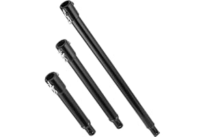 CNSTZX 3 Stück Verlängerung für Erdbohrer, Länge 200mm, 300mm、500mm, Stahl Verlängerung Für Erdlochbohrer, Gartenbohrer, Steckverbindung mit Sicherungsbolzen, Aufnahme-Durchmesser 20mm