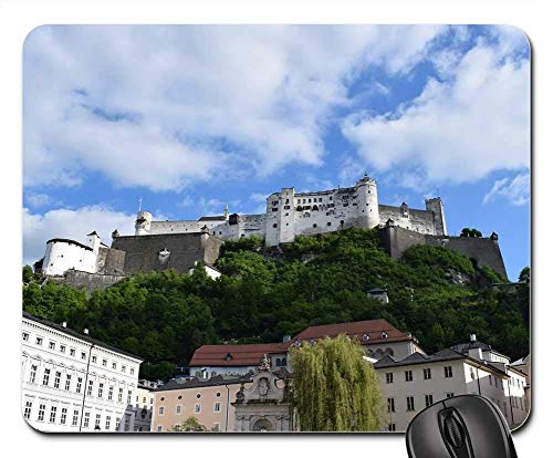 Preisvergleich Produktbild Mauspads - Salzburg-Festungs-Schloss-alte Stadt Mönchberg