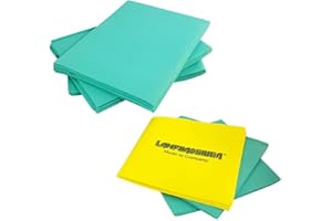 Euronovità Srl Panno lampoasciuga, Set 6 pz, assorbe enormi quantità di Acqua, Pulizia dei Pavimenti vetri specchi Auto Moto Made in Germany EN-89932