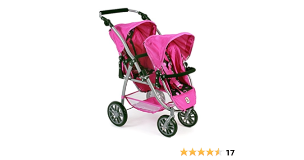 double buggy toy pram