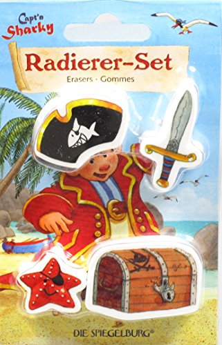 Preisvergleich Produktbild Spiegelburg 12050 Radierer-Set Capt'n Sharky
