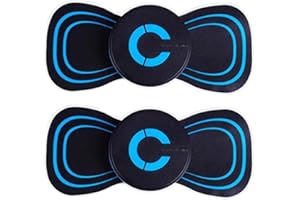 GHZSTE Electric Leg Massager, Slimming EMS Arm Shaper, Portable Cervical Point Meridian Massager Electric Massage Pads, Rechargeable Tens Machine for neck, shoulder, leg, elbow, etc