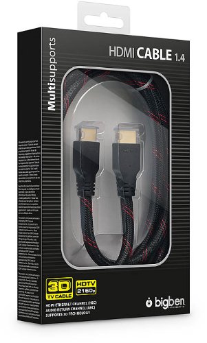 Preisvergleich Produktbild PS3 / Xbox 360 - HDMI-Kabel HQ 1.4 - 3D