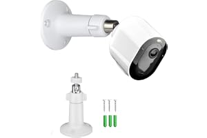 Övervakningskamera väggfäste för Arlo Pro, Arlo Pro 4/3/2, Arlo Ultra/Ultra 2, Arlo Go/Go 2, Arlo Essential Spotlight, Ring Stick Up/EufyCam 2/2C kamera, justerbart säkerhetsfäste för inomhus- och