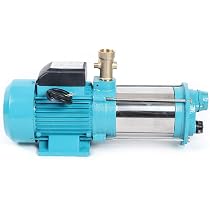 Pompe Centrifuge 1300W 6000 L/h - Pompe à Eau Jardin En Acier Inoxydable, 9.8 Bar, Avec Pressostat