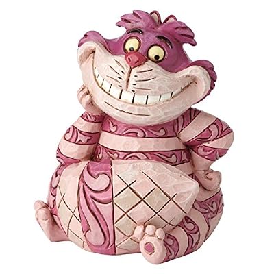 Enesco 4056745 Le Chat du Cheshire Alice AU Pays des Merveilles Figurine Résine Multicolore 12,8 x 9,6 x 8 cm