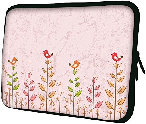 DCCN Laptophülle Neopren Notebook Sleeve mit Griff für 13 Zoll / 13,3 Zoll Laptop / Notebook / Netbook / MacBook / Ultrabook