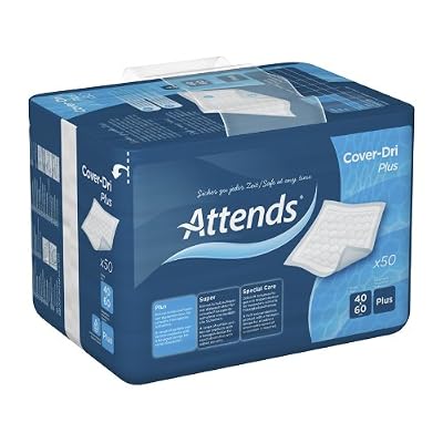 ATTENDS Cover-Dri Plus Pack de 50 Alèses 40 x 60 cm