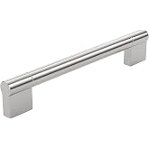 Richelieu Hardware BP527160195 Avellino Koleksiyonu 6 5/16 in&ccedil; (160 mm) Merkezden Merkeze Fır&ccedil;alanmış Nikel Mutfak, Banyo ve 