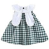 Festliches Mädchen Kleider Lange Brautjungfern Kinder Kleider Hochzeit Party Prinzessin Blumenmädchen Kleid Gr. 104-176 Mädchen Kleid Pinzessin Blumen-Mädchen Kinder Weiß Kleid Hochzeit Festkleid Kommunionkleid 92 98 104 110 116 128 140 152 164 Mädchen Kleid Kinder festlich Spitzen langes Kleid Hochzeit Partykleid Blumenmädchenkleid 104 116 128 140 152 164 Prinzessin Spitzenkleid für Mädchen Weiß Hochzeit Blumen Kleid Partykleid mit großen Bogen