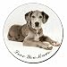Produktbild Great Dane 'Love You Mum' Kühlschrankmagnet TierstrumpffüllerGeschenk