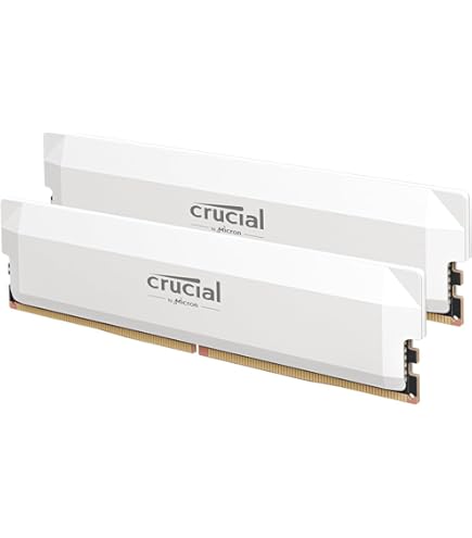 Crucial Pro DDR5 RAM 32GB Kit (2x16GB) 6400MHz CL32, Overclocking