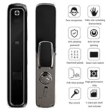 2. Genaues und schnelles Entsperren: Der Fingerabdruck befindet sich am Push-Pull-Griff, und die Entriegelung erfolgt reibungslos mit dem schwedischen FPC-Halbleitersensor.